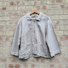 Out of Xile Linen Jacket Size