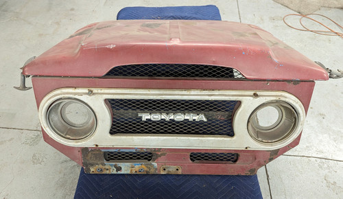 Toyota fj40 front - toyota,