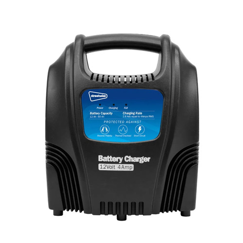 Battery charger 4amp - 12v, led