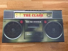 The Clash [NEW NOT SEALED] CD BOX SET Sound System GHETTO BLASTER BOX !!