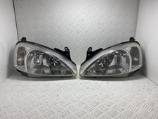 Vauxall Combo / Corsa Pair Set Headlights  2003  OE 93173256 and 89312840 VALEO