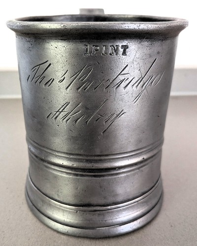 Pewter pint mug akeley - pint,