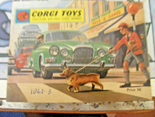 Corgi Toys Catalogue 1962, Good Condition, Date Note on Front Page