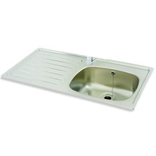 Kitchen Sink Metal Left Hand