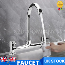 Modern Dual Lever Chrome