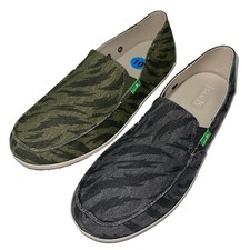Sanuk Shoes Mens Washed Canvas