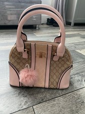 pink good beige cream river island hand clutch bag small