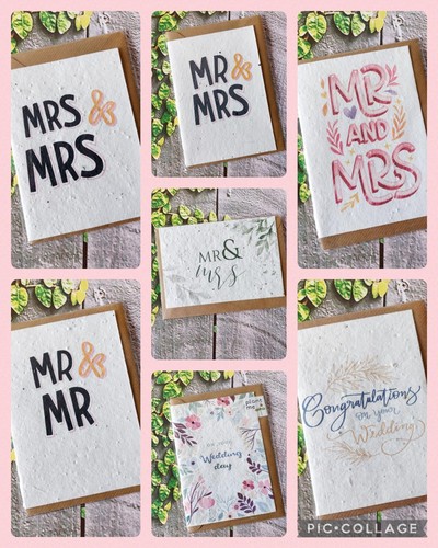Wildflower seed paper - seed, card
