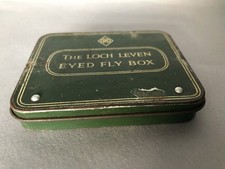 Richard Wheatley The Loch Leven Eyed Fly Fishing Tin + Vintage Flies