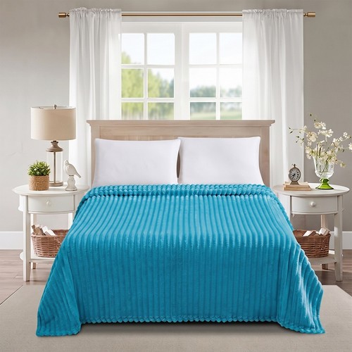 Ribbed throw soft warm - throw,