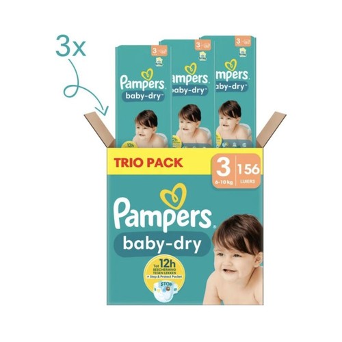 Pampers baby dry - pampers, size