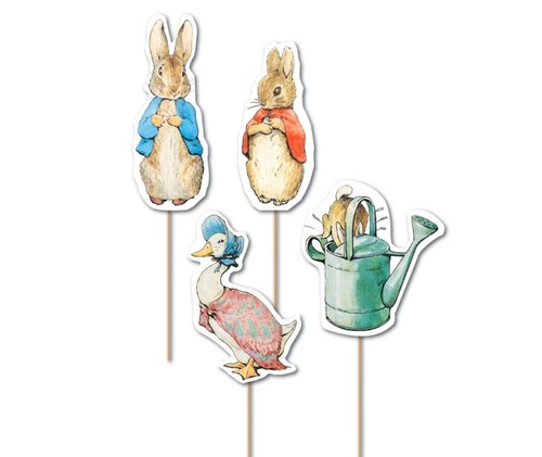 Peter rabbit cupcake cake - rabbit,