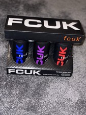 FCUK Gift Set of 3 Iconic Bodysprays. BN,Perfect Gift Idea