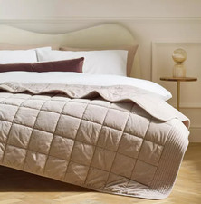 Habitat Double Velvet Quilted