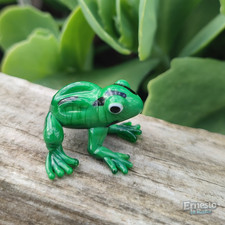 Frog figurine gift murano cute - figurine,