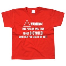 Bicycles Kids Children's Kid's T-Shirt Bikes Cyclist BMX Sport Funny Cool Gift 
