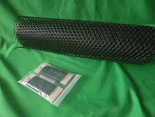 Bundle Of 4x Plastic Wire Mesh Fencing 40cmx3m And 2x2packs Of Floral Wire