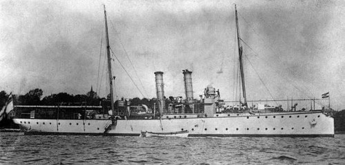 The german torpedo ram cruiser - the,