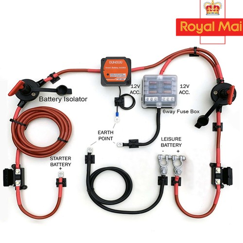 Split charge relay - split, 140a