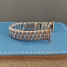 1940s Harwood 5/8 White & Rose