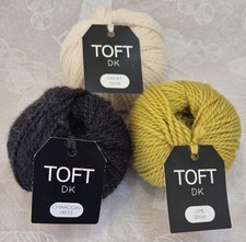 Toft DK Wool 3 x 25g balls