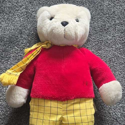 Rupert bear plush teddy - teddy, w/