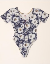 VINTAGE Womens Bodysuit UK 16