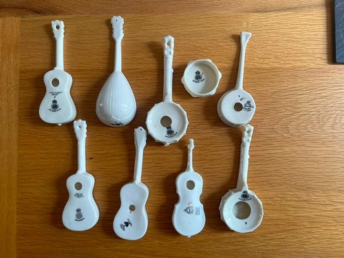 Crested ware lot musical - crested, of