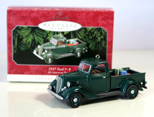 Hallmark Keepsake Ornament 1937 Ford V-8 Collector's Series 1998
