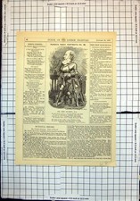 Antique Old Print Sir John
