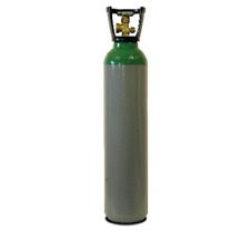 Argon CO2 Mix 5% Gas Bottle Cylinder 10L, Cylinder with Consumables inc. 1/4 Nut