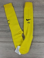 Nike Manchester City Football Kids Infant Socks UK C7-C11 Yellow 2-6 yrs R762-6
