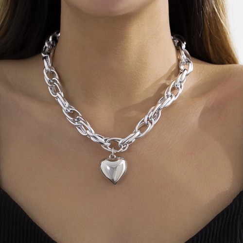 Link chains necklace - link,