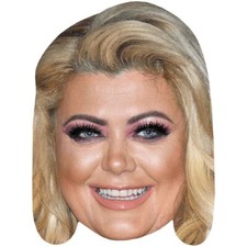 Gemma Collins (Smile) Celebrity Mask, Flat Card Face