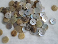 MOTHER OF PEARL BUTTONS   10mm