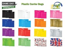 PLASTIC CARRIER BAGS COLORED
