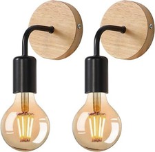 2X Industrial Wall Lights