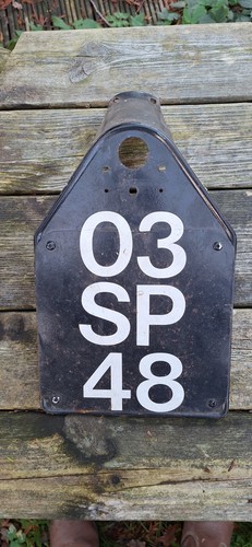 Cev rear tailight numberplate - cev,