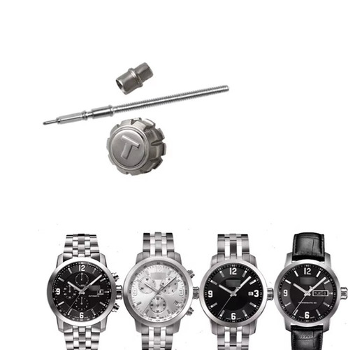 Tissot screw down watch crown - down,