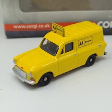 CORGI TRACKSIDE 1.76  Ford Anglia AA Van  Yellow DG207005   OO GAUGE