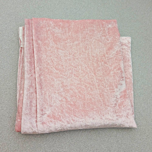 Pink crushed velvet pair - b&m,