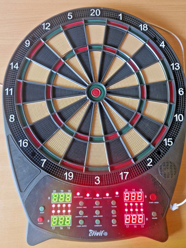 Crivit electronic dart board - dart,