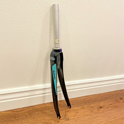 Bianchi carbon fork celeste - carbon,