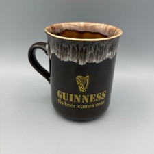 Vintage Guinness 'No Beer Comes Near' Mug Carrigdhoun Ireland