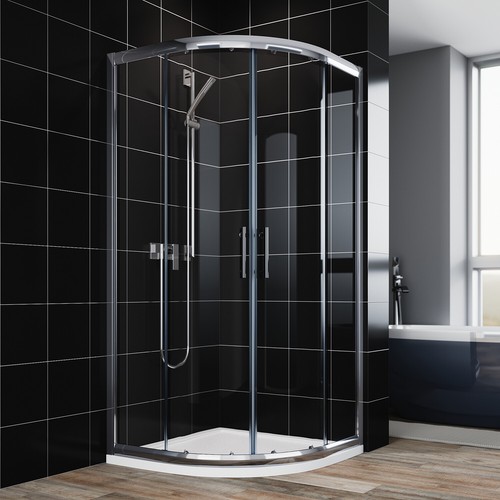 Quadrant shower enclosure and - enclosure,
