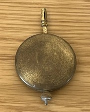 VINTAGE BRASS CLOCK PENDULUM