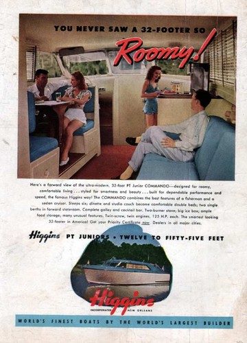 1946 higgins cruiser boat - 1946,