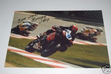 Hm Plant Honda Steve Brogan signed photo.