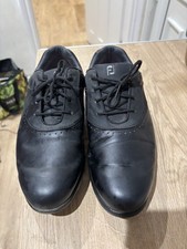 Ladies FootJoy Golf Shoes uk 8 Black Leather
