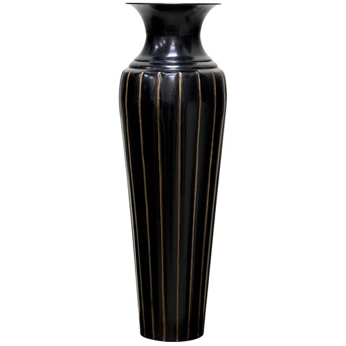 Chic tall metal vase - chic,